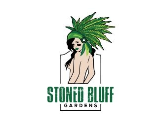 Stoned Bluff Gardens logo design by mrdesign