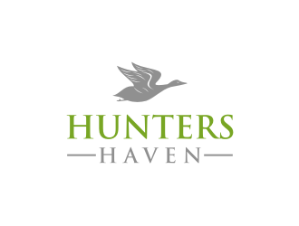 Hunters Haven logo design by mbamboex