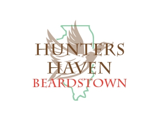 Hunters Haven logo design by heba