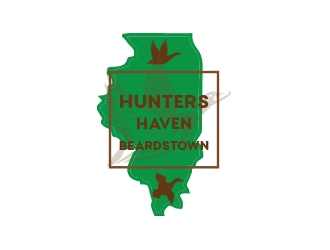 Hunters Haven logo design by heba