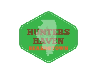 Hunters Haven logo design by heba