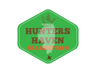 Hunters Haven logo design by heba