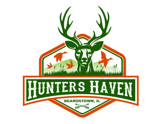 Hunters Haven logo design by scriotx