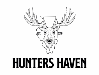 Hunters Haven logo design by Alfatih05