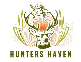 Hunters Haven logo design by AYATA