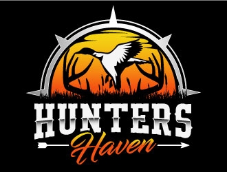 Hunters Haven logo design by daywalker