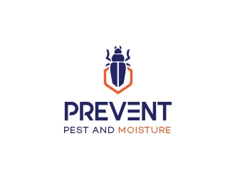 Prevent pest and moisture logo design by heba