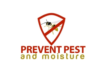 Prevent pest and moisture logo design by AamirKhan