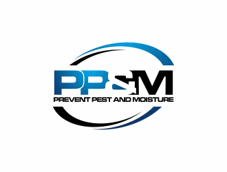 Prevent pest and moisture logo design by eagerly