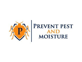 Prevent pest and moisture logo design by twomindz