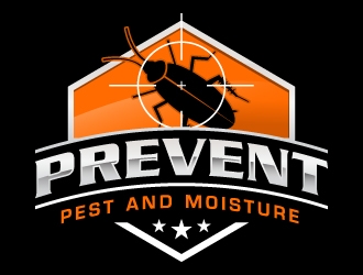 Prevent pest and moisture logo design by akilis13
