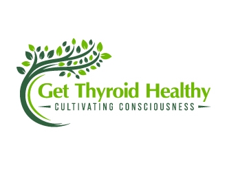 Get Thyroid Healthy - Cultivating Consciousness logo design by akilis13