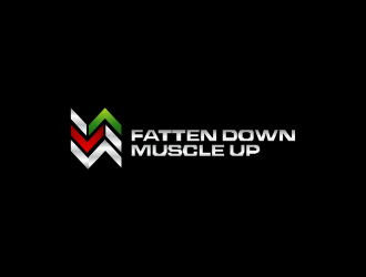Fatten Down Muscle Up logo design by hopee