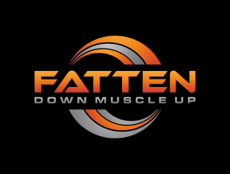 Fatten Down Muscle Up logo design by p0peye