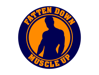 Fatten Down Muscle Up logo design by beejo