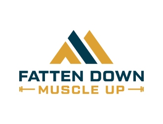 Fatten Down Muscle Up logo design by akilis13