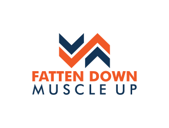 Fatten Down Muscle Up logo design by Kruger
