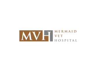 Mermaid Vet Hospital logo design by bricton