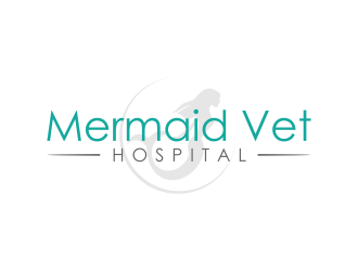 Mermaid Vet Hospital logo design by ammad