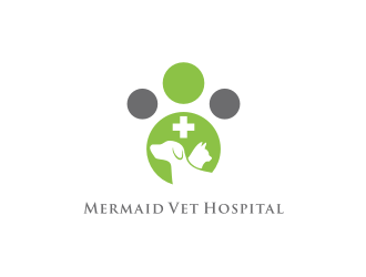 Mermaid Vet Hospital logo design by superiors