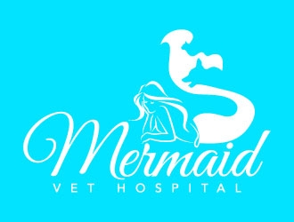 Mermaid Vet Hospital logo design by daywalker