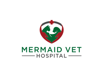 Mermaid Vet Hospital logo design by logitec