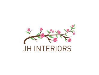JH Interiors logo design by Greenlight