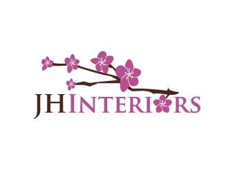 JH Interiors logo design by shravya