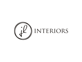 JH Interiors logo design by Zeratu