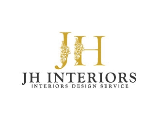 JH Interiors logo design by AYATA