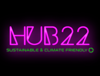 hub22 logo design by logy_d