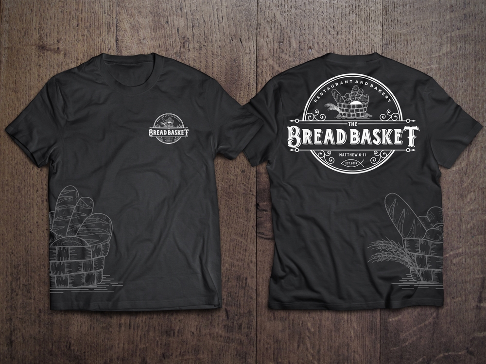 The Bread Basket logo design by KHAI