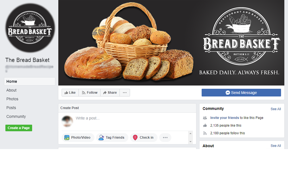 The Bread Basket logo design by ProfessionalRoy