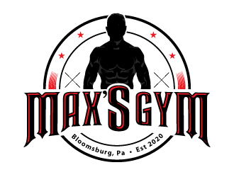 Max’s Gym logo design by PRN123