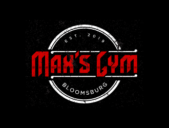 Max’s Gym logo design by torresace