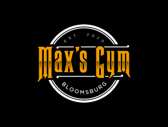 Max’s Gym logo design by torresace