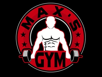 Max’s Gym logo design by DreamLogoDesign