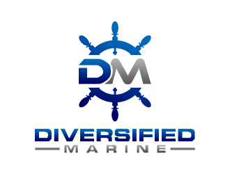 Diversified Marine  logo design by done