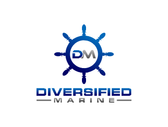 Diversified Marine  logo design by done