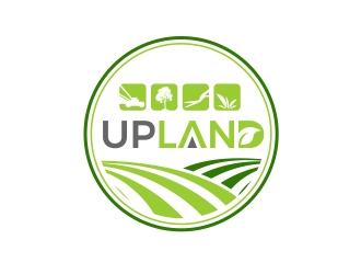 Upland logo design by MarkindDesign