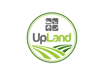 Upland logo design by MarkindDesign