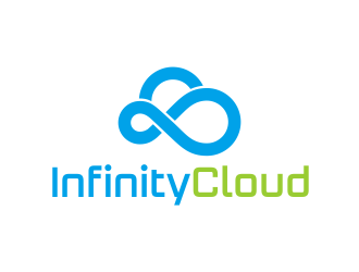 Infinity Cloud logo design by Dhieko