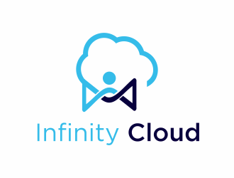 Infinity Cloud logo design by santrie