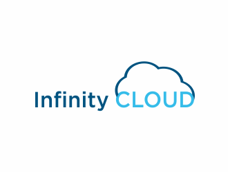Infinity Cloud logo design by santrie