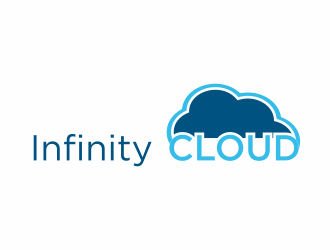 Infinity Cloud logo design by santrie