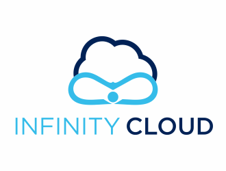 Infinity Cloud logo design by santrie