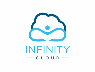 Infinity Cloud logo design by santrie