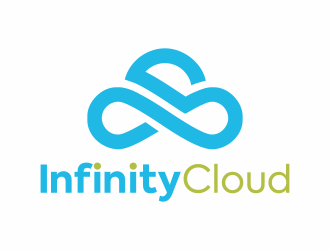 Infinity Cloud logo design by agus