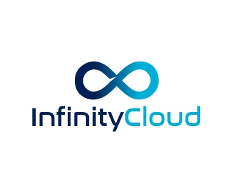 Infinity Cloud logo design by Marianne