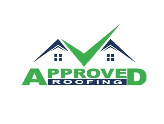 Approved Roofing logo design by Marianne